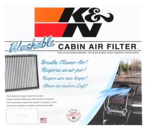 Acura CL Cabin Air Filter (2) - K&N Engineering - Washable/Reusable - `01-`03
